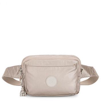 Kipling Abanu Multi Metallic Convertible Crossbodytassen Taupe | België 2188ZU